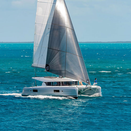 Lagoon 42 Code0 Princess - Photo by Nicolas Claris