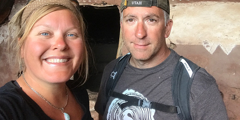 Crew Adventures - Kate Giebink and Cyrus Dietz - Anasazi Ruins - Moonhouse - Utah