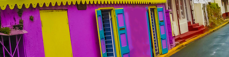 BVI Itineraries Colorful Tortola