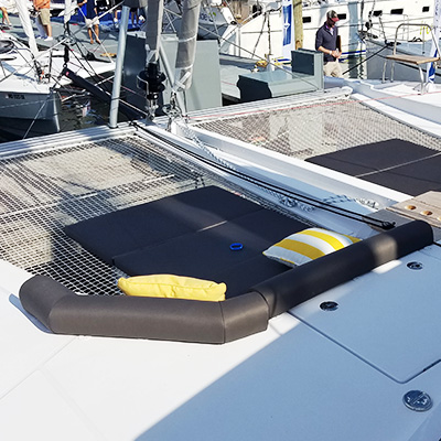 Annapolis Boat Show Trampoline Loungers