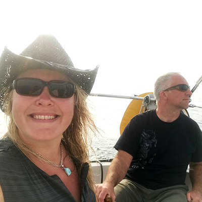 Kate and Cyrus Sailing Insanity