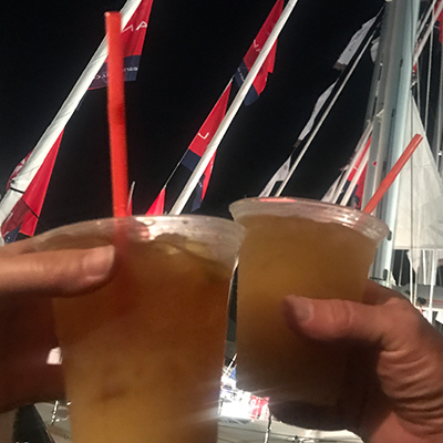 Annapolis Boat Show - Painkillers Toast