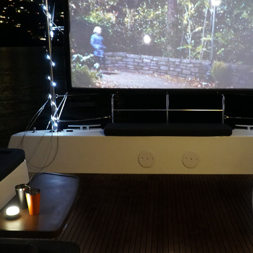 CruiseNautic - Movie Night Cockpit - Lagoon 42